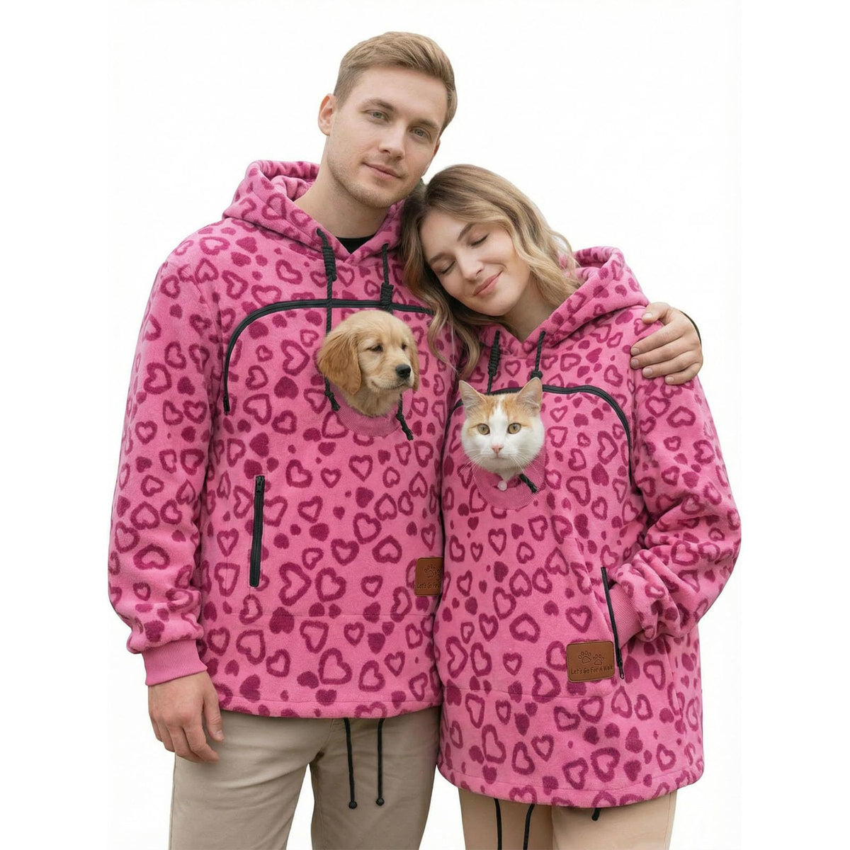 2025 European and American Cross-Border Fast Selling Amazon Cashmere Hooded Sweatshirt Hoodie Loose Casual Warm Sweatshirt