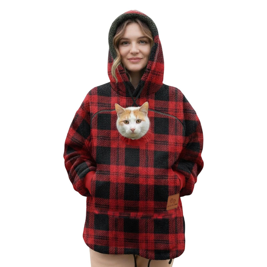 2025 European and American Cross-Border Fast Selling Amazon Cashmere Hooded Sweatshirt Hoodie Loose Casual Warm Sweatshirt